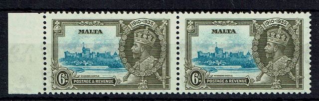 Image of Malta SG 212/212b UMM British Commonwealth Stamp